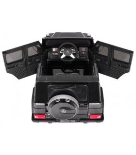 Voiture électrique 12V Mercedes G65 Noire Métallisée - Pack Luxe