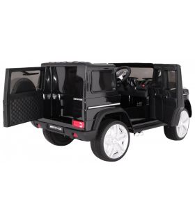 Voiture électrique 12V Mercedes G65 Noire Métallisée - Pack Luxe