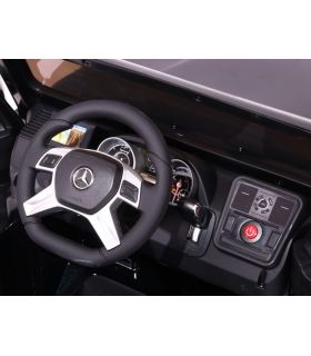 Voiture électrique 12V Mercedes G65 Noire Métallisée - Pack Luxe