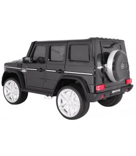 Voiture électrique 12V Mercedes G65 Noire Métallisée - Pack Luxe
