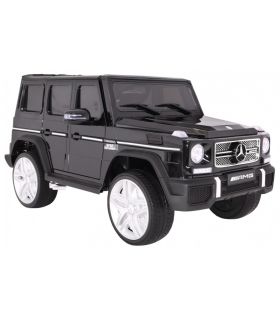 Voiture électrique 12V Mercedes G65 Noire Métallisée - Pack Luxe