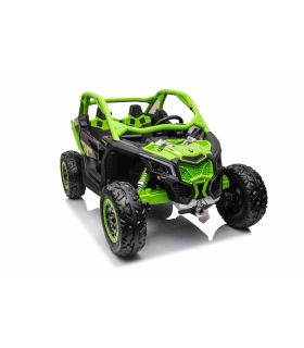 Buggy électrique 2 places 12V Maverick Verte
