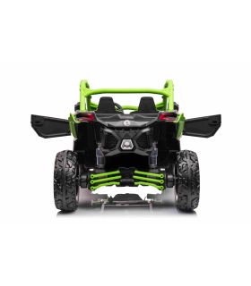 Buggy électrique 2 places 12V Maverick Verte