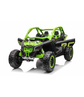 Buggy électrique 2 places 12V Maverick Verte