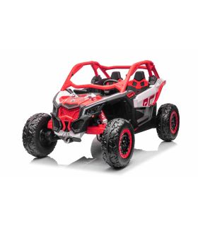Buggy électrique 2 places 12V Maverick Rouge