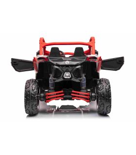 Buggy électrique 2 places 12V Maverick Rouge