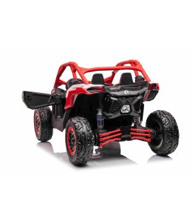 Buggy électrique 2 places 12V Maverick Rouge