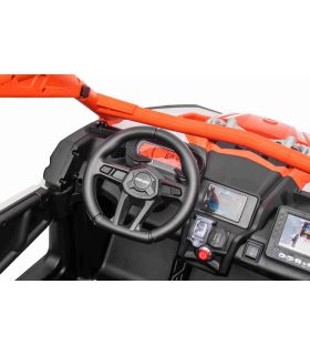 Buggy électrique 2 places 12V Maverick Rouge