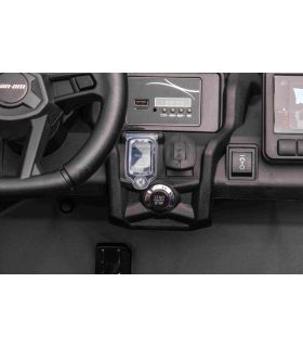 Buggy électrique 2 places 12V Maverick Rouge