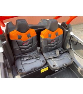 Buggy électrique 2 places 12V Maverick Verte