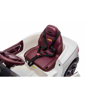 Voiture électrique 12V Bentley Bacalar Blanche