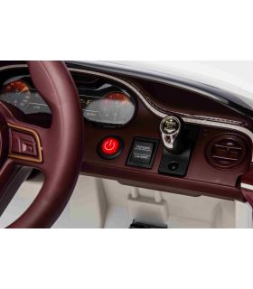 Voiture électrique 12V Bentley Bacalar Blanche