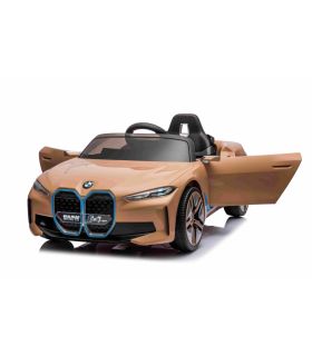 Voiture électrique 12V BMW I4 Gold - Pack Luxe