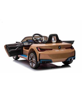 Voiture électrique 12V BMW I4 Gold - Pack Luxe