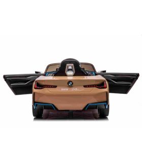 Voiture électrique 12V BMW I4 Gold - Pack Luxe
