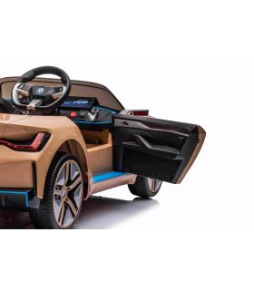 Voiture électrique 12V BMW I4 Gold - Pack Luxe