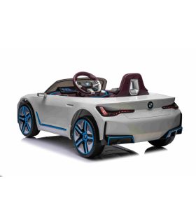Voiture électrique 12V BMW I4 Blanche - Pack Luxe