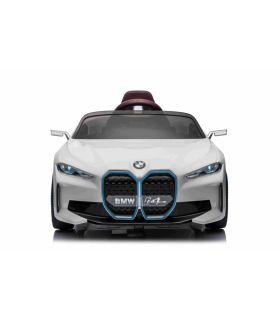 Voiture électrique 12V BMW I4 Blanche - Pack Luxe
