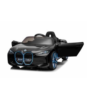 Voiture électrique 12V BMW I4 Noire - Pack Luxe