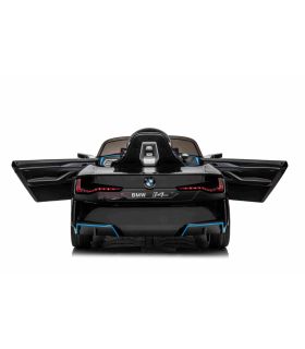 Voiture électrique 12V BMW I4 Noire - Pack Luxe