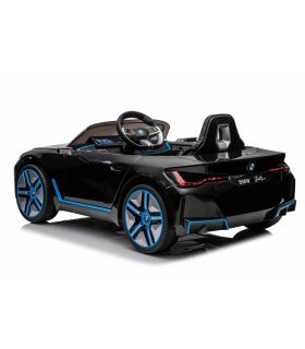 Voiture électrique 12V BMW I4 Noire - Pack Luxe