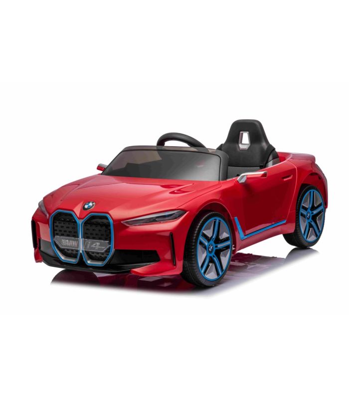 Voiture électrique 12V BMW I4 Rouge - Pack Luxe
