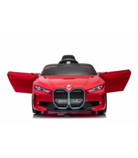 Voiture électrique 12V BMW I4 Rouge - Pack Luxe