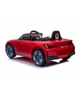 Voiture électrique 12V BMW I4 Rouge - Pack Luxe