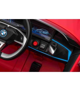 Voiture électrique 12V BMW I4 Rouge - Pack Luxe