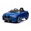 Voiture électrique 12V BMW I4 Bleue - Pack Luxe