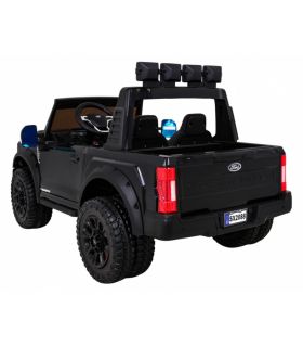 Voiture électrique 2 places 12V Jeep Ford Duty Noire - Pack Luxe
