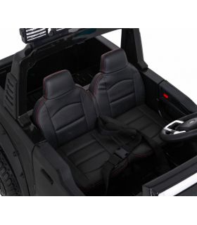 Voiture électrique 2 places 12V Jeep Ford Duty Noire - Pack Luxe