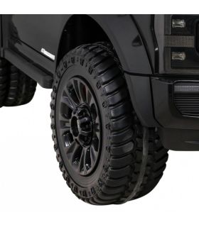 Voiture électrique 2 places 12V Jeep Ford Duty Noire - Pack Luxe