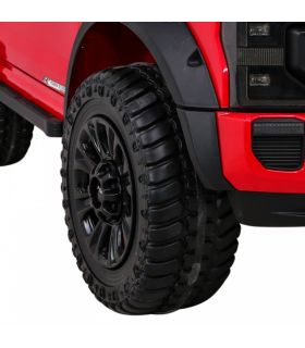 Voiture électrique 2 places 12V Jeep Ford Duty Rouge - Pack Luxe