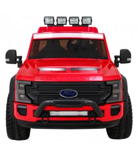 Voiture électrique 2 places 12V Jeep Ford Duty Rouge - Pack Luxe