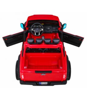 Voiture électrique 2 places 12V Jeep Ford Duty Rouge - Pack Luxe