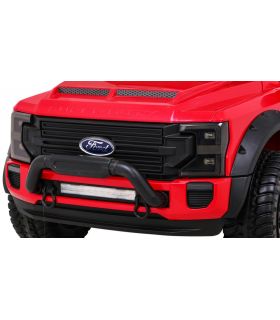Voiture électrique 2 places 12V Jeep Ford Duty Rouge - Pack Luxe