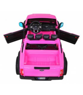 Voiture électrique 2 places 12V Jeep Ford Duty Rose - Pack Luxe