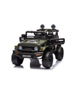 Voiture électrique 12V Toyota FJ Cruiser Militaire - Pack Luxe