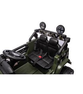 Voiture électrique 12V Toyota FJ Cruiser Militaire - Pack Luxe