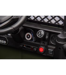 Voiture électrique 12V Toyota FJ Cruiser Militaire - Pack Luxe