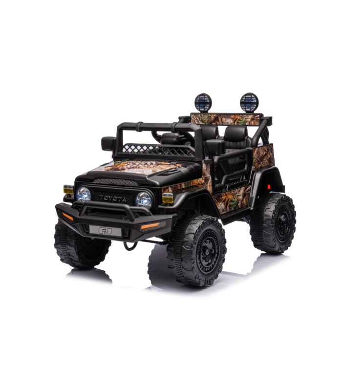 Voiture électrique 12V Toyota FJ Cruiser Noir - Pack Luxe
