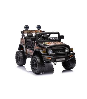 Voiture électrique 12V Toyota FJ Cruiser Noir - Pack Luxe