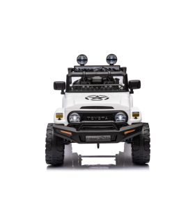 Voiture électrique 12V Toyota FJ Cruiser Blanc - Pack Luxe