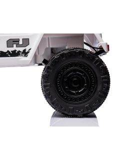 Voiture électrique 12V Toyota FJ Cruiser Blanc - Pack Luxe