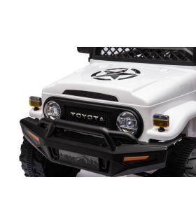 Voiture électrique 12V Toyota FJ Cruiser Blanc - Pack Luxe