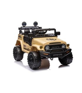 Voiture électrique 12V Toyota FJ Cruiser Beige - Pack Luxe