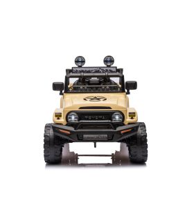 Voiture électrique 12V Toyota FJ Cruiser Beige - Pack Luxe