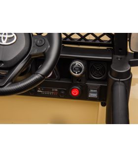 Voiture électrique 12V Toyota FJ Cruiser Beige - Pack Luxe