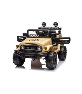 Voiture électrique 12V Toyota FJ Cruiser Beige - Pack Luxe